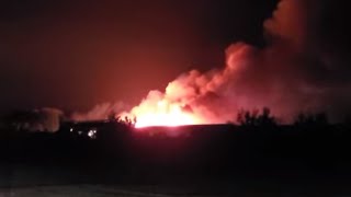 Fire kills tens of thousands of chickens at Wright County farm [upl. by Eyllom]