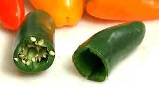 How to Cut Jalapenos for Poppers  Jalapenos Mascarpone amp Other Recipes [upl. by Killian847]