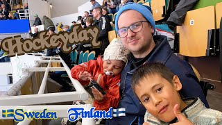 Sverige vs Finland i ishockey [upl. by Ihp]