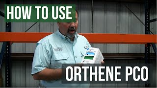 How to use Orthene PCO Pellets Insecticide [upl. by Nnylaf558]