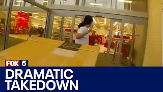 Dramatic Target shoplifting arrest caught on camera  FOX 5 News [upl. by Eiduam978]