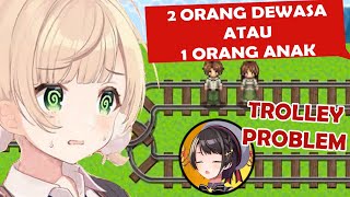 Ui dan Trolley Problem Shigure Ui Clip Sub Indo [upl. by Yrallih]