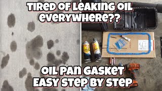 How to change your oil pan gasket acura honda integra civic [upl. by Eerrehs]