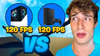 I Hosted a 120FPS PC vs 120FPS CONSOLE 1v1 Tournament for 100 [upl. by Rodrich238]