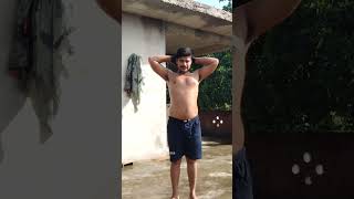 bodybuilding attitude pawan sahuyoutube shorts six pack exercise home song [upl. by Barnet]