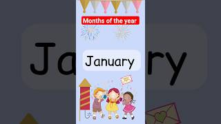 Months of the year song for kids  Super simple song on months [upl. by Yanehs594]