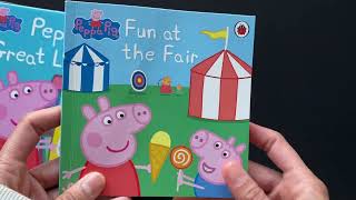 9 Fun At The Fair Peppa’s Great Library  Read Aloud Books For Children and Toddler [upl. by Xenos]