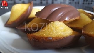 Kozinti  Madeleine chocolat مادلين بالشكلاط [upl. by Nitsyrc]