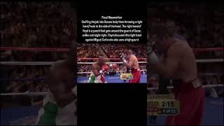 Floyd Mayweather Body jab right hand oldschoolboxing floydmayweather boxing boxingmatch [upl. by Ahearn992]