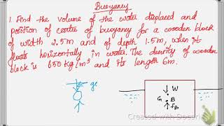 Buoyancy and metacentre [upl. by Ika320]