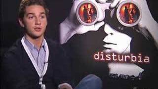 Interview with Shia LaBeouf on Disturbia [upl. by Bolen]