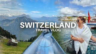 1 Week in SWITZERLAND travel vlog  Zurich Lucerne amp Montreux [upl. by Islean]