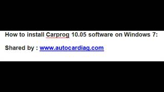 Carprog 1005 Installation Guide With Supported Car List Check [upl. by Aniahs]