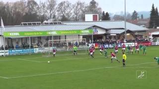 TSV Buchbach  SV SchaldingHeining Regionalliga Bayern 22 Spieltag [upl. by Olly]