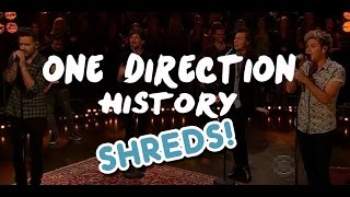 One Direction  SHREDS  History [upl. by Mizuki751]