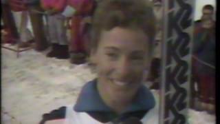 Sestriere Italy Womens World Cup Slalom December 8 1985 [upl. by Nitram]