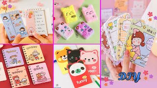 DIY 5 types of mini cute Diary  how to make diary at home  kawaii Notebooks  diy school supplies [upl. by Lu]