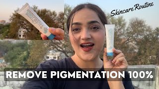 Skincare Routine For Pigmentation  Best Skincare Product  Hyalugel for Skin Brightening [upl. by Avonasac183]