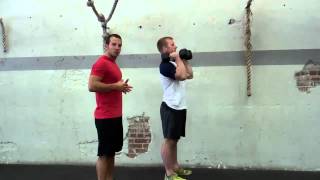 Dumbbell Thrusters Demonstration [upl. by Oag]