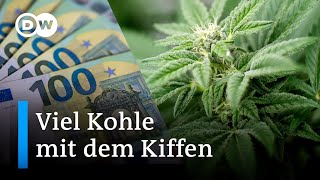 Was die Freigabe von Cannabis wirtschaftlich bedeutet  DW Nachrichten [upl. by Nirrek]