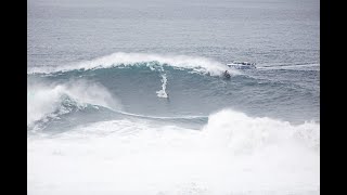 Nazaré surfing january 2024 86 [upl. by Clausen]