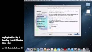 DeployStudio  Up and Running in 60 Minutes  Nathan Felton [upl. by Sucul]