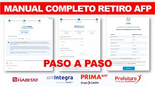 Así debes registrar tu solicitud de retiro de AFP 4 UIT  Tutorial Paso a paso  RETIRO AFP 4 UIT [upl. by Eillat]