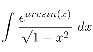 Integral of earcsinxsqrt1x2 substitution [upl. by Asenej]