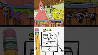 whats funnier than 24 🤣 ft DoodleBob  SpongeBob shorts [upl. by Krispin]