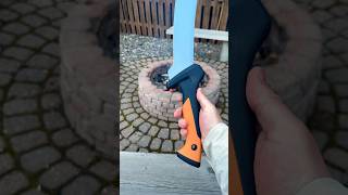 Fiskars 24 inch Machete adventure outdoors bushcraft asmr fire fiskars [upl. by Shelman248]