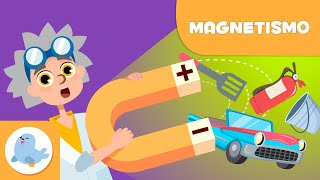 MAGNETISMO para niños 🔧🧲 ¿Qué son los imanes 🧭 Ciencias para niños [upl. by Dlareg]