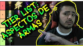 CLASIFICACIÓN DE TODOS LOS ASPECTOS DE LAS ARMAS DE HADES  Tier List  Hades [upl. by Engvall]