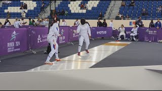 🇵🇭 SALVADOR Ivana vs RAMIREZ GUEVARA Dayanna Graciela 🇸🇻  Riyadh 2024🤺  Pool Bout [upl. by Warchaw]