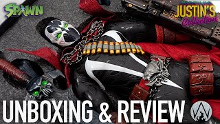 Spawn 16 Scale Figure War Story Immortal Hero Unboxing amp Review [upl. by Solhcin]