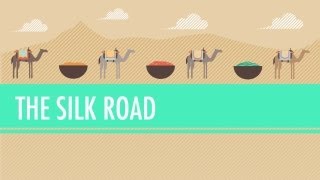 The Silk Road and Ancient Trade Crash Course World History 9 [upl. by Adnohsek18]