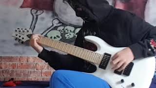 Strapping Young Lad  Possessions Guitar cover [upl. by Htrahddis702]