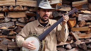 Clifton Hicks  Old Tar River  1867 Minstrel Banjo [upl. by Reifnnej244]