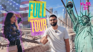 New York City’s MustVisit Places  جاهای دیدنی نیویورک که حتماً باید از آن‌ها بازدید کنید  Vlog 31 [upl. by Adey]