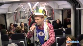 Flashmob Fastnachtszug im Zug [upl. by Darryn]