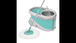 MILTON Spotzero Mop Cleaner Elite Spin Mop With Bucket In Hindi [upl. by Lerrej]