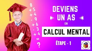 Deviens un as en CALCUL MENTAL anzan  additions et soustractions de nombres à 1 chiffre [upl. by Asaert]