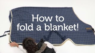 How to fold a blanket [upl. by Rostand]