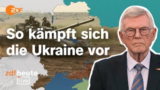 Schaffen Kiews Truppen den entscheidenden Durchbruch  ExNatoGeneral Ramms bei ZDFheute live [upl. by Beard]