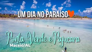 Praia da Ponta Verde e Pajuçara  Orla mais bonita do Brasil O que fazer MaceióAL [upl. by Ecirahs]