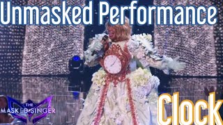 Clock Unmasked Performance  The Masked Singer USA Season 11 Ep 12 [upl. by Pazit]