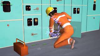 Electrical Work Safety Awareness Training  Electrical safety video animation [upl. by Kelwin]