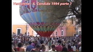 Mongolfiere 1994 Ventotene  S Candida  parte 1 [upl. by Annairt]