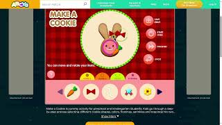 Make a Cookie • ABCya Play by 9  7 and 4 years Kids [upl. by Johnathan331]