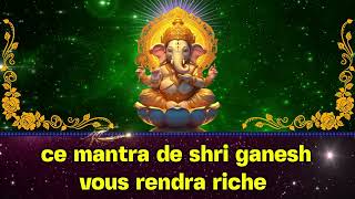 ce mantra de Shri Ganesh vous rendra riche [upl. by Daisi]