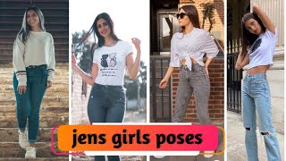 15 Cool Photography Poses for Girls in Jeans  How to Look Stylish and Confident in Your Jeans [upl. by Weide444]